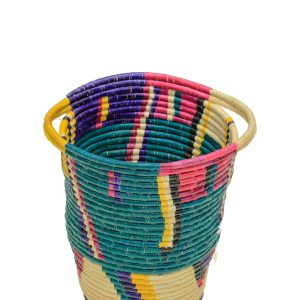Sisal woven storage basket